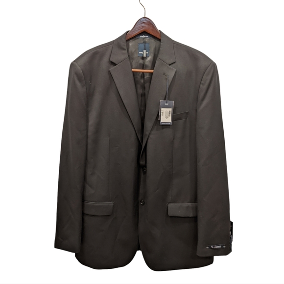 Brand New Daniel Hechter Paris Black 100% Wool Blazer Jacket Size 50 XL - Picture 1 of 11